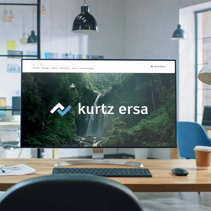 Website für Kurtz Ersa Kurtz Ersa hat eine neue Website