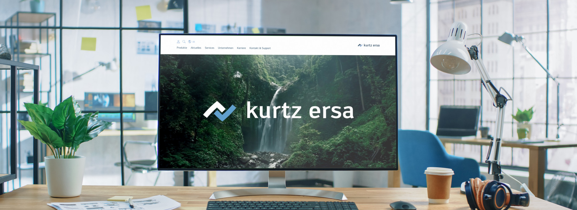 Kurtz Ersa Webseite Referenz Webseite für Kurtz Ersa